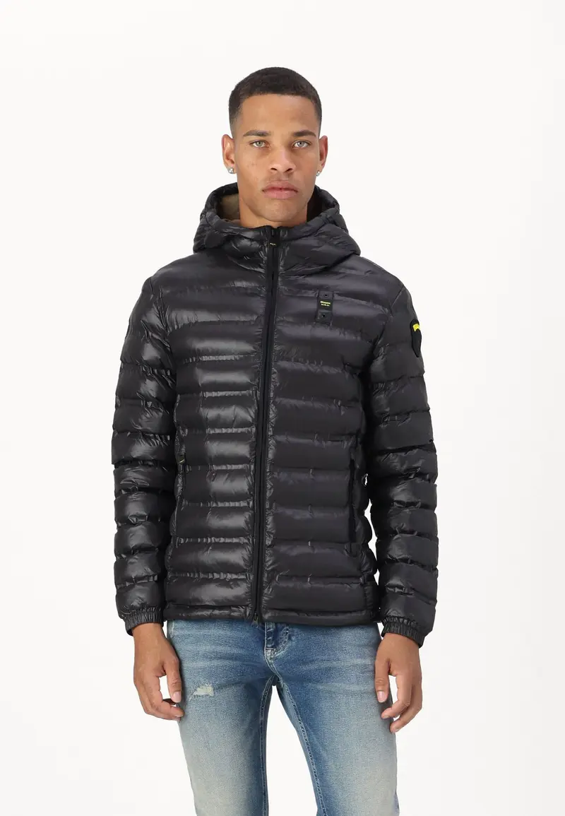 BLAUER PIUMINO CHARLES CON CAPPUCCIO UOMO BLUC02058 006100 999