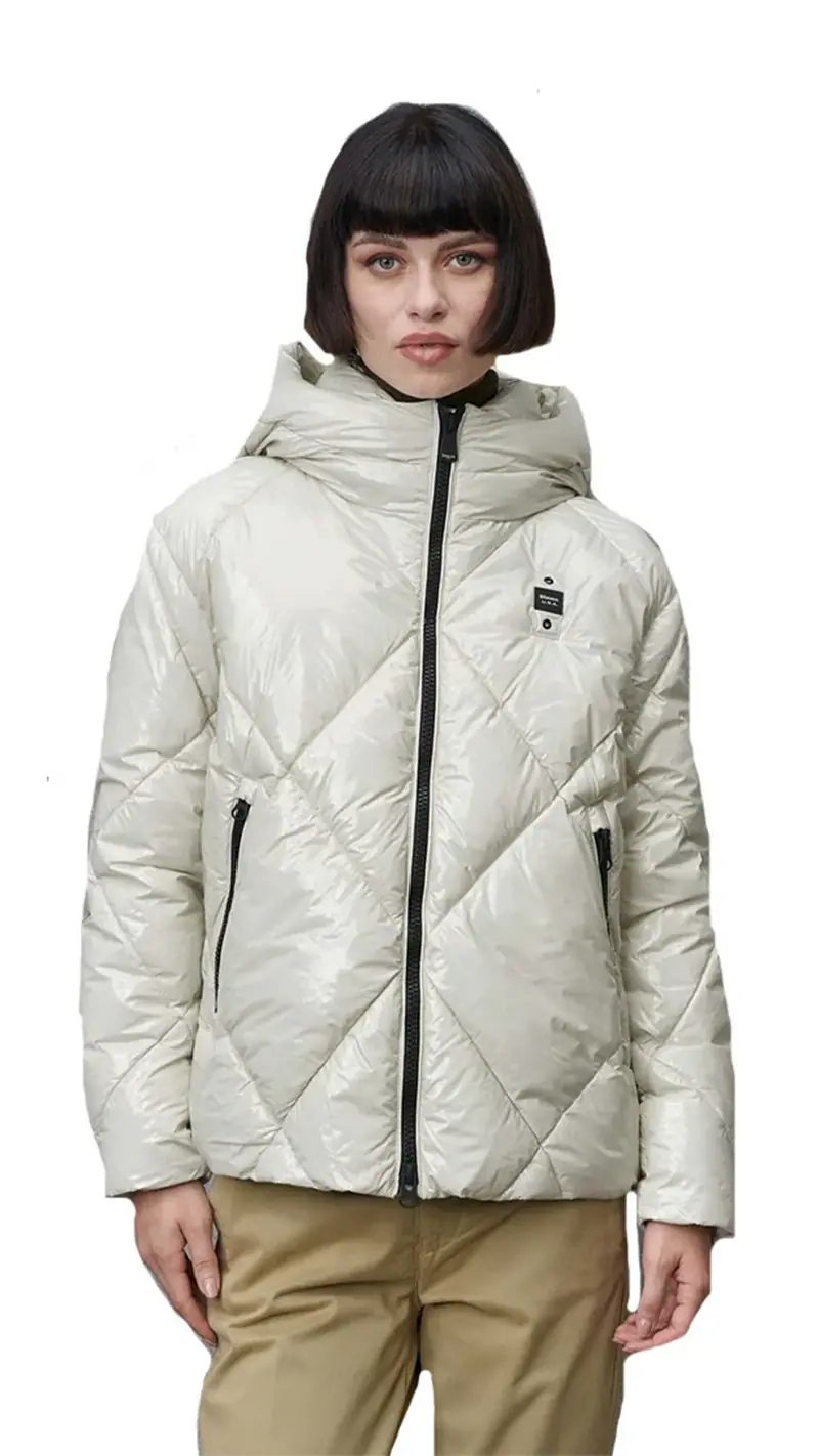 BLAUER PIUMINO JUNE CON CAPPUCCIO DONNA BLDC02314 006631 129