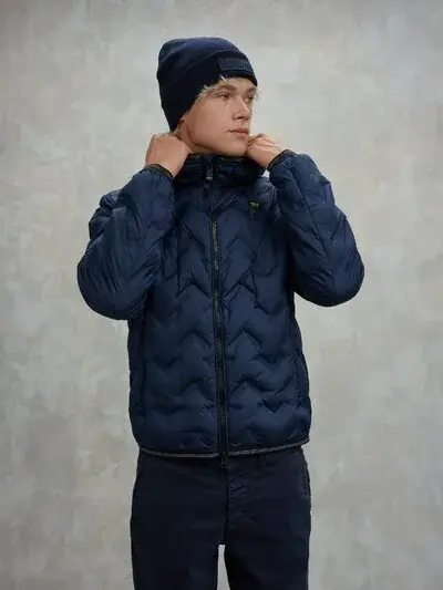 BLAUER PIUMINO PIERY CON CAPPUCCIO UOMO BLUC03233 007308 888TB