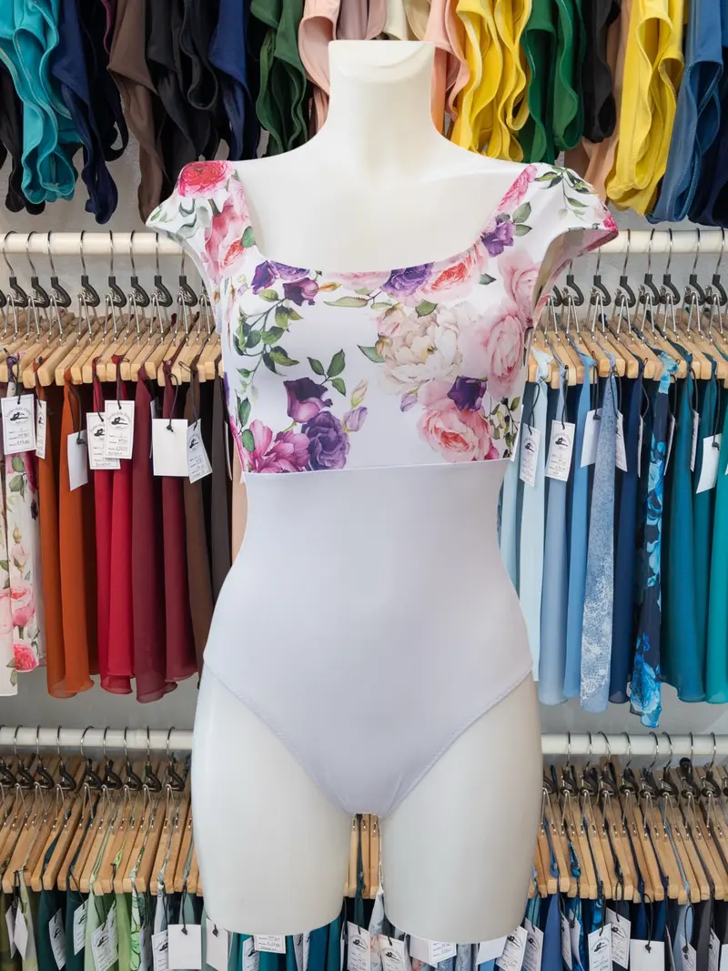 Body a Manica ad Aletta Bianco MP787