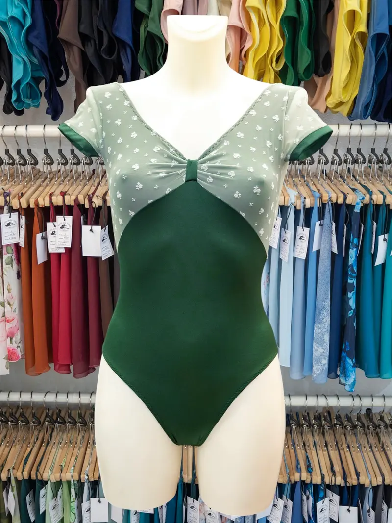 Body a Manica ad Aletta Verde MP750