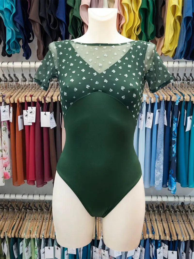 Body a Manica Corta Verde MP633
