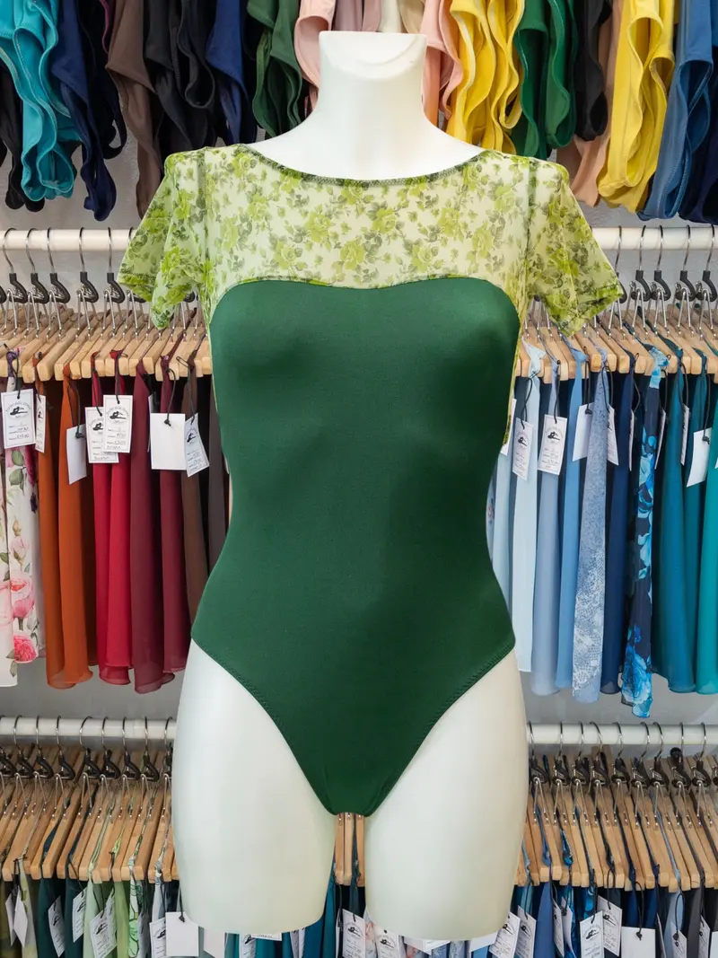 Body a Manica Corta Verde MP799