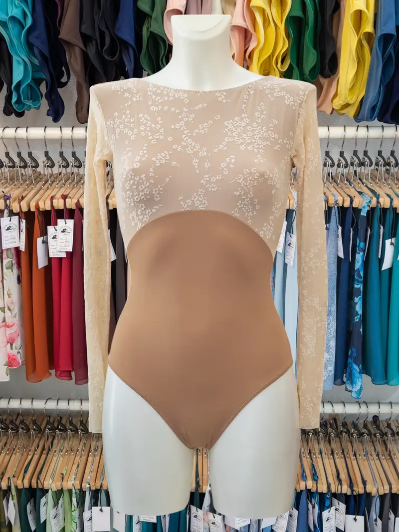 Body a Manica Lunga Mocaccino MP777