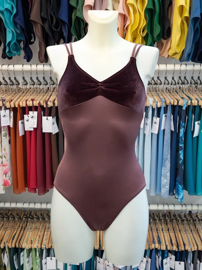 Body con Spalline Sottili Bacca MP201