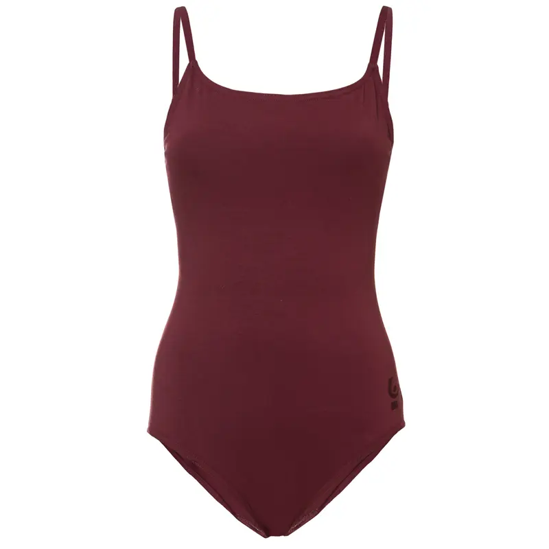 Body da danza con spalline sottili