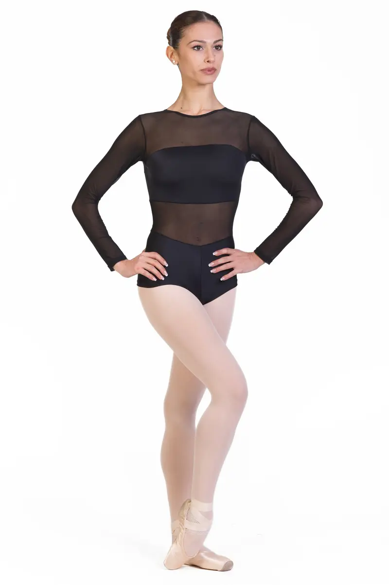 Body danza con trasparenze OTTANIA B7021