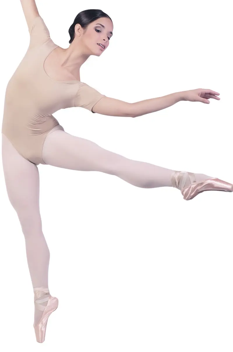 Body danza mezze maniche DARLETT B1022