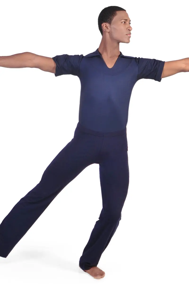 Body maschile con collo camicia M919