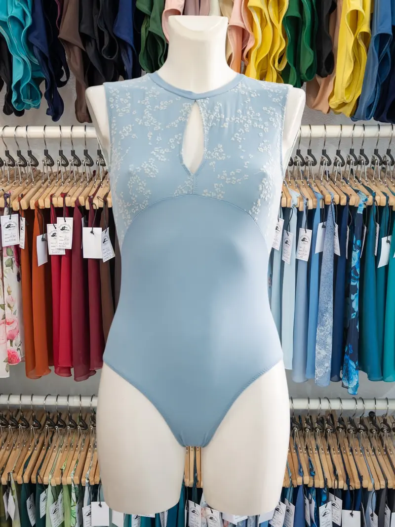 Body Smanicato Azzurro MP791