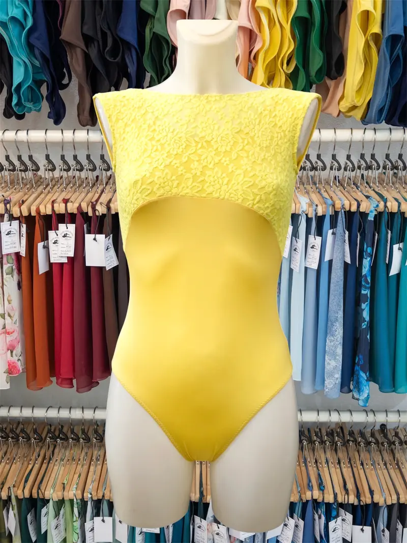 Body Smanicato Giallo MP756