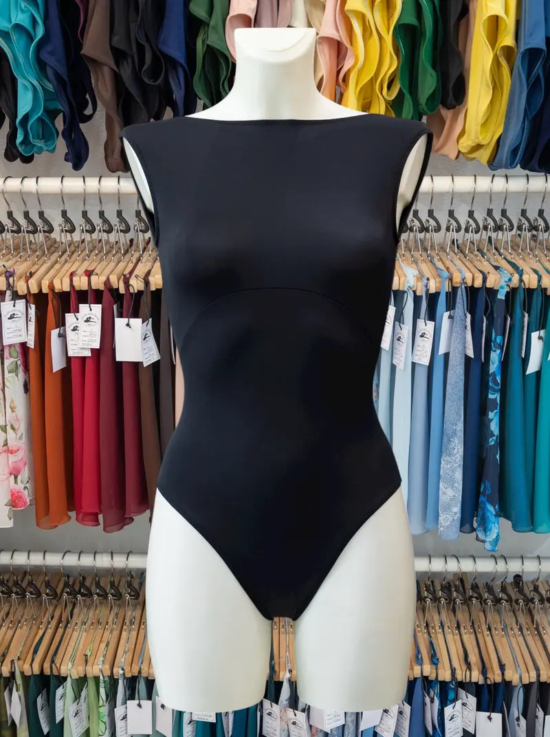 Body Smanicato Nero MP155
