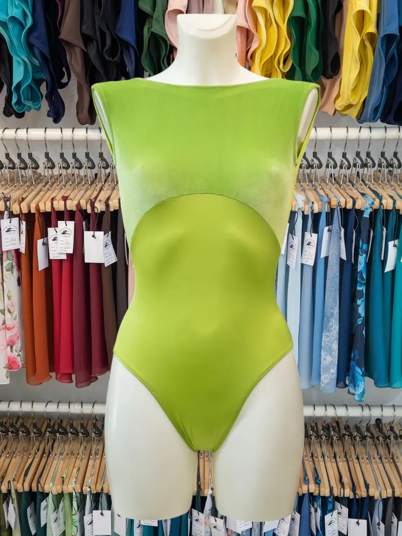 Body Smanicato Verde Acido MP255