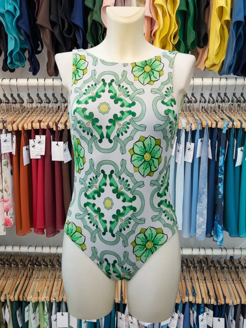 Body Smanicato Verde Maiolica MP102