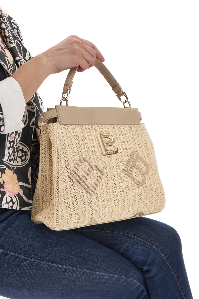 Borsa a Mano Con Tracolla Removibile Laura Biagiotti Julie