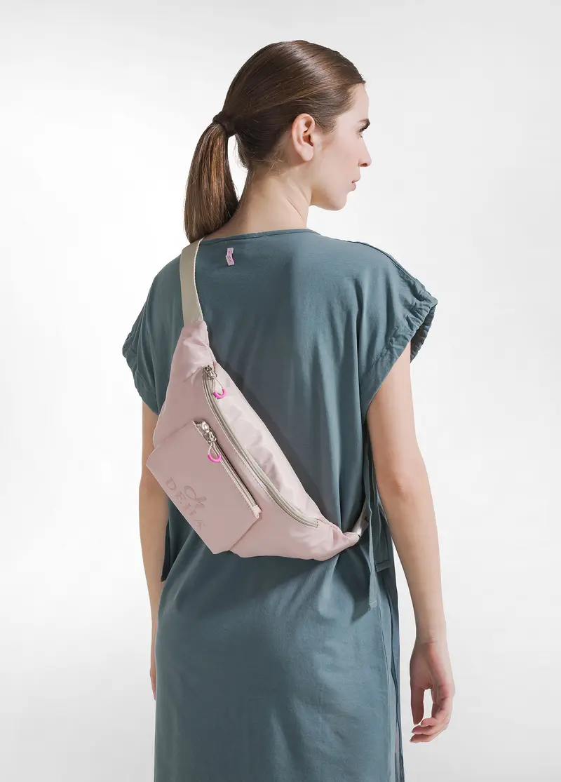 BORSA A TRACOLLA SPORTIVA ROSA