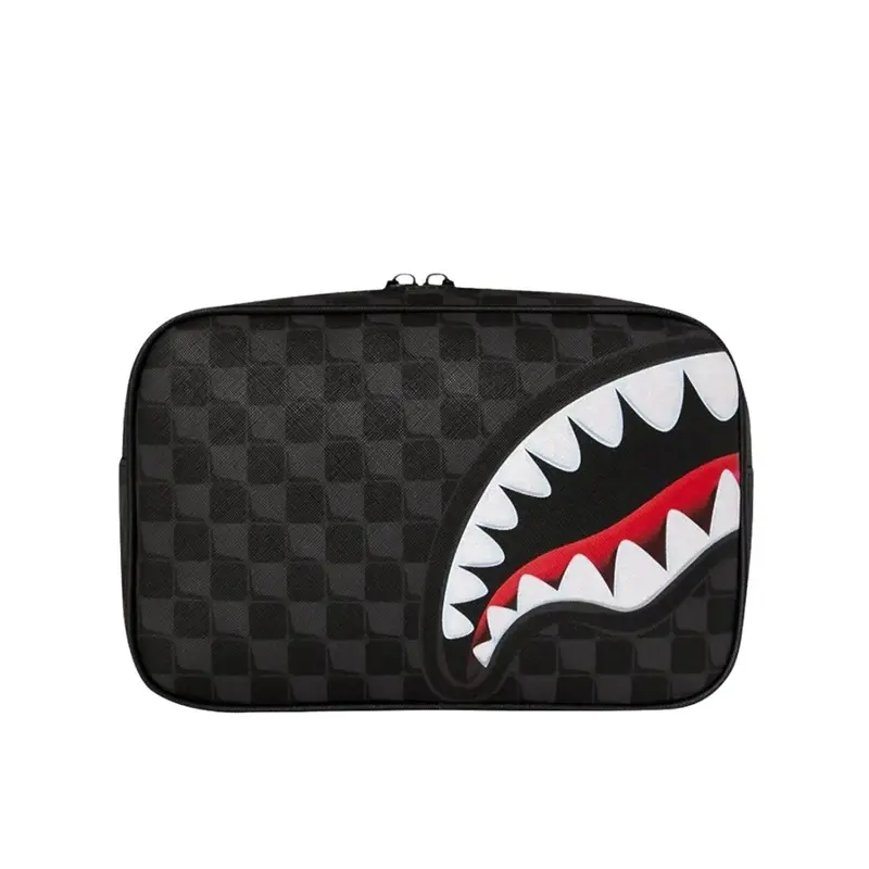 BORSELLO A TRACOLLA SPRAYGROUND SHARKS CHECKERBOARD