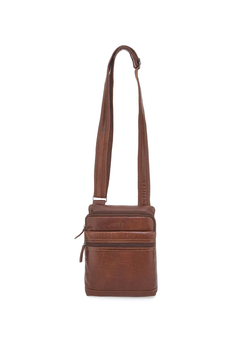 Borsello Basile 2660 Marrone Vera Pelle