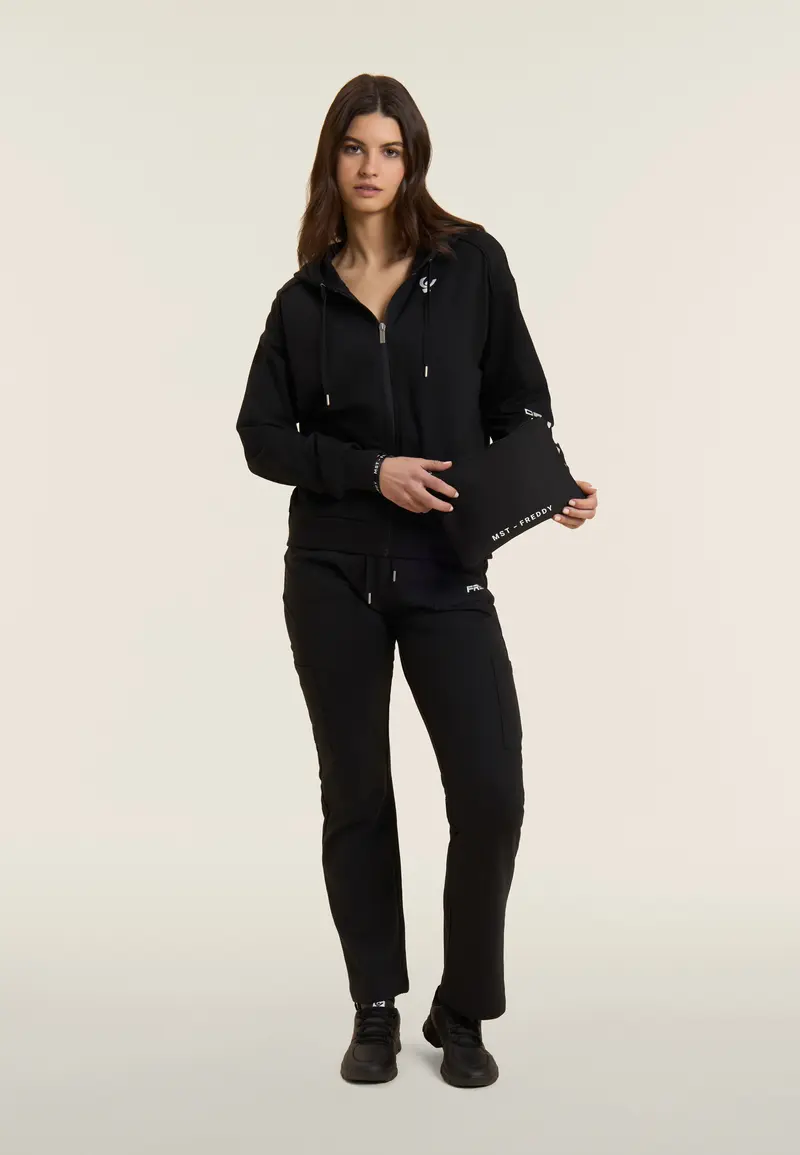 Bustina in neoprene con zip e logo FREDDY MST