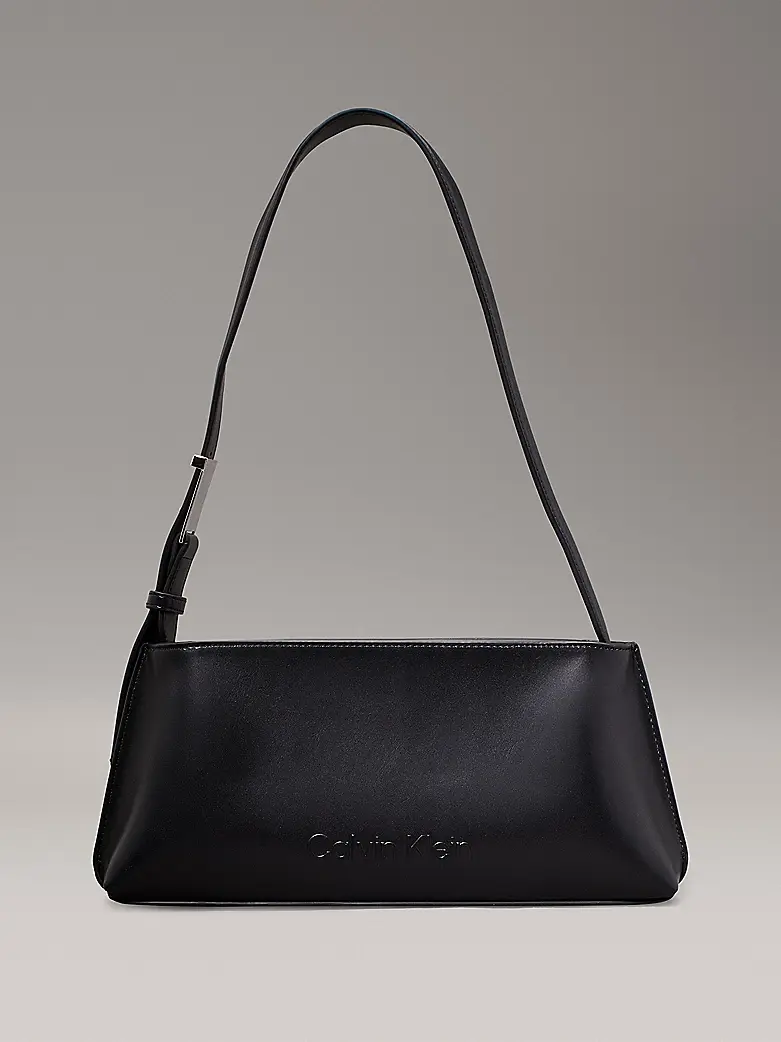 CALVIN KLEIN BORSA EMBOSSED DA SPALLA CON LOGO DONNA K612550 BEH