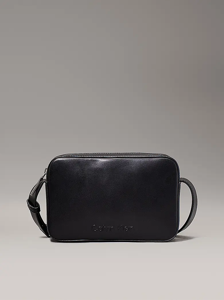 CALVIN KLEIN BORSA EMBOSSED DA SPALLA CON LOGO DONNA K612555 BEH