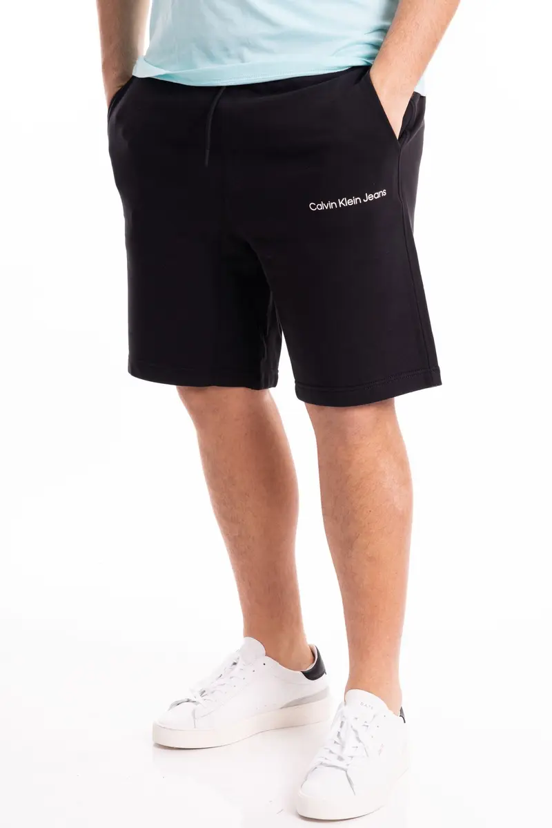 CALVIN KLEIN JEANS BERMUDA IN FELPA INSTITUTIONAL J325133 BEH