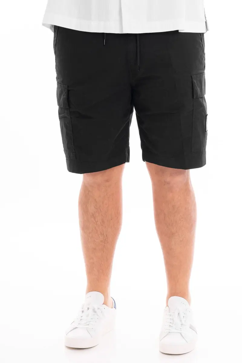 CALVIN KLEIN JEANS BERMUDA IN FELPA WASHED CARGO J325138 BEH
