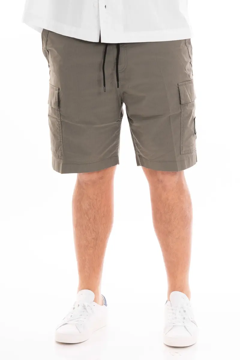 CALVIN KLEIN JEANS BERMUDA IN FELPA WASHED CARGOc LDY
