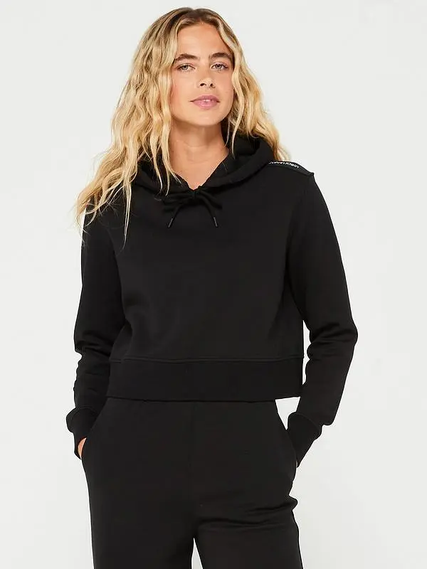 CALVIN KLEIN JEANS FELPA CON CAPPUCCIO DONNA J224691 BEH