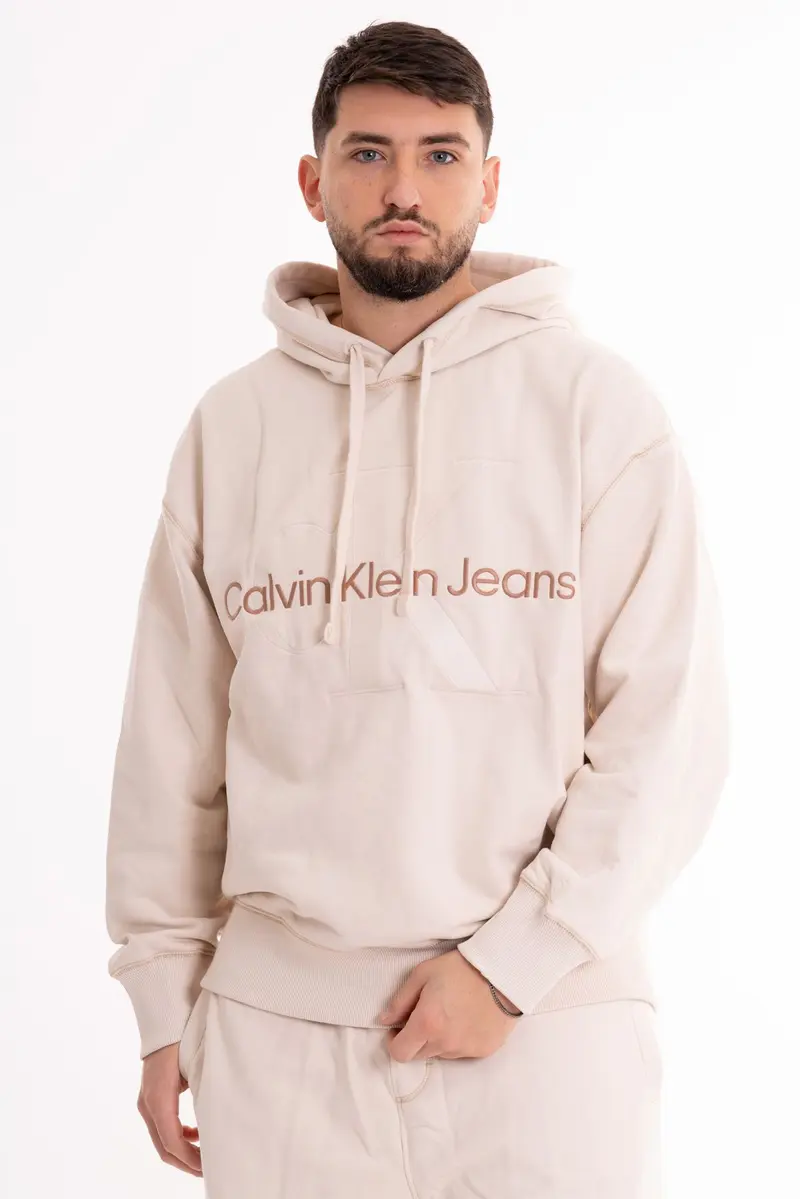 CALVIN KLEIN JEANS M FELPA WASH MONOLOGO J324623 YBI
