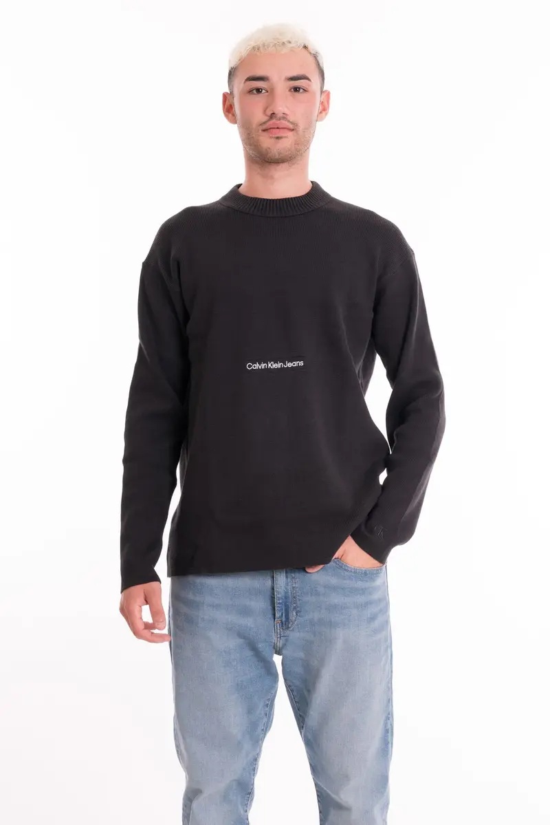 CALVIN KLEIN JEANS M INSTITUTIONAL CREW NECK SWEATER J322859