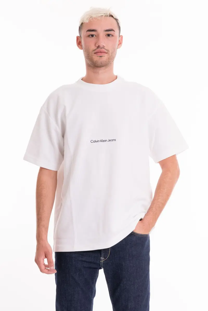 CALVIN KLEIN JEANS M INSTITUTIONAL MODERN OTTOMAN T-SHIRT J323491