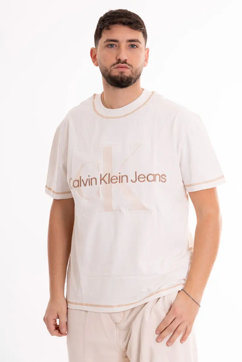 CALVIN KLEIN JEANS M T-SHIRT WASH MONOLOGO J324673 YBI