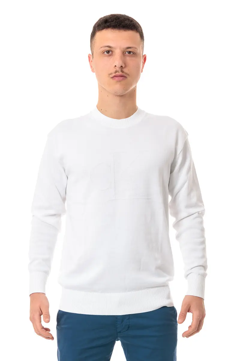 CALVIN KLEIN JEANS MAGLIONE PREMIUM MONOGRAM UOMO J327278 YAF