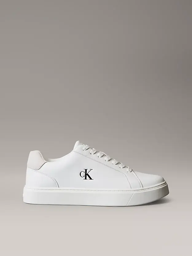 CALVIN KLEIN JEANS SNEAKERS LACEUP C/LOGO CK YM0YM01435 0K4