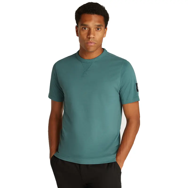 CALVIN KLEIN JEANS T-SHIRT CON LOGO SU MANICA UOMO J323484 CH2