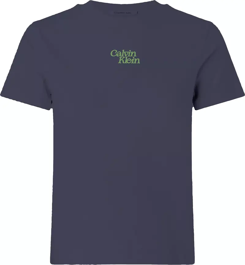 CALVIN KLEIN JEANS T-SHIRT FLOCKED CON LOGO CK DONNA LV047B851G RNV