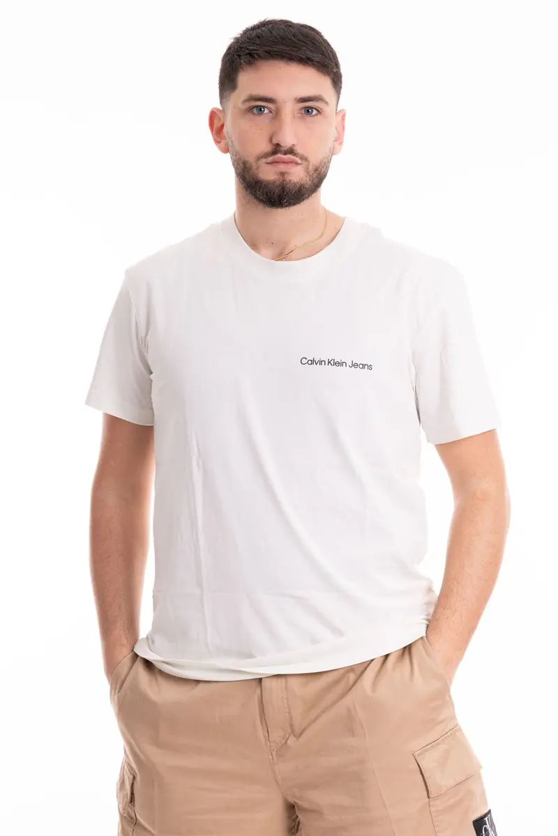 CALVIN KLEIN JEANS T-SHIRT INSTITUTIONAL TEE J324671 CGA
