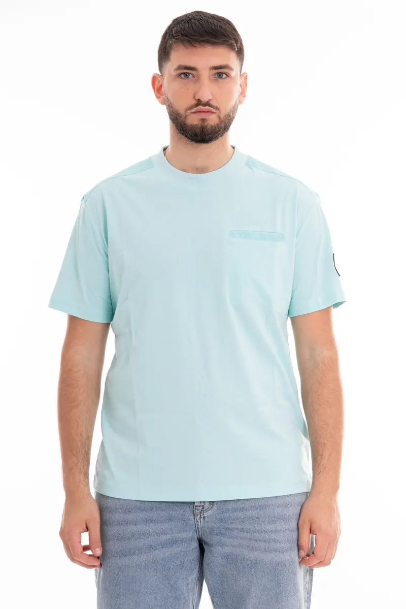 CALVIN KLEIN JEANS T-SHIRT MIX MEDIA J325215 CCP