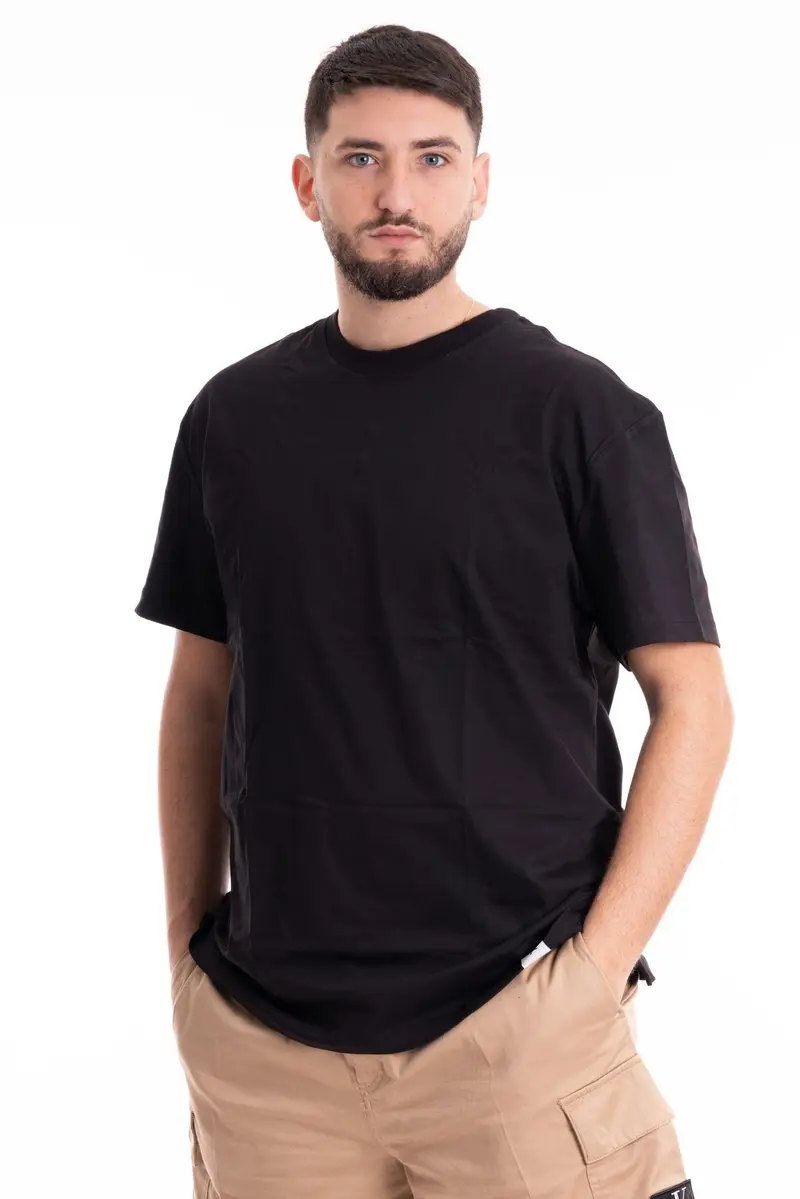 CALVIN KLEIN JEANS T-SHIRT WOVEN TAB J325338 BEH