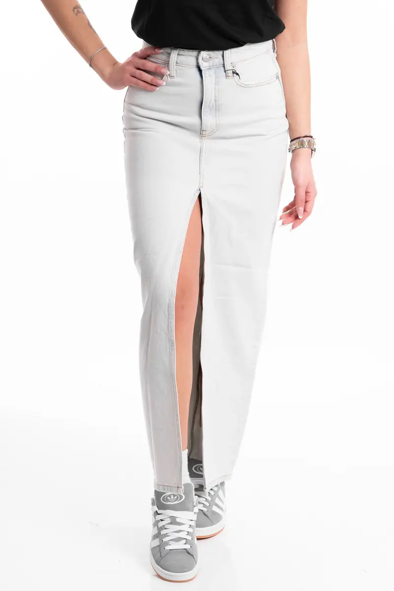 CALVIN KLEIN JEANS W GONNA FRONT SPLIT MAXI DENIM J222489 1AA