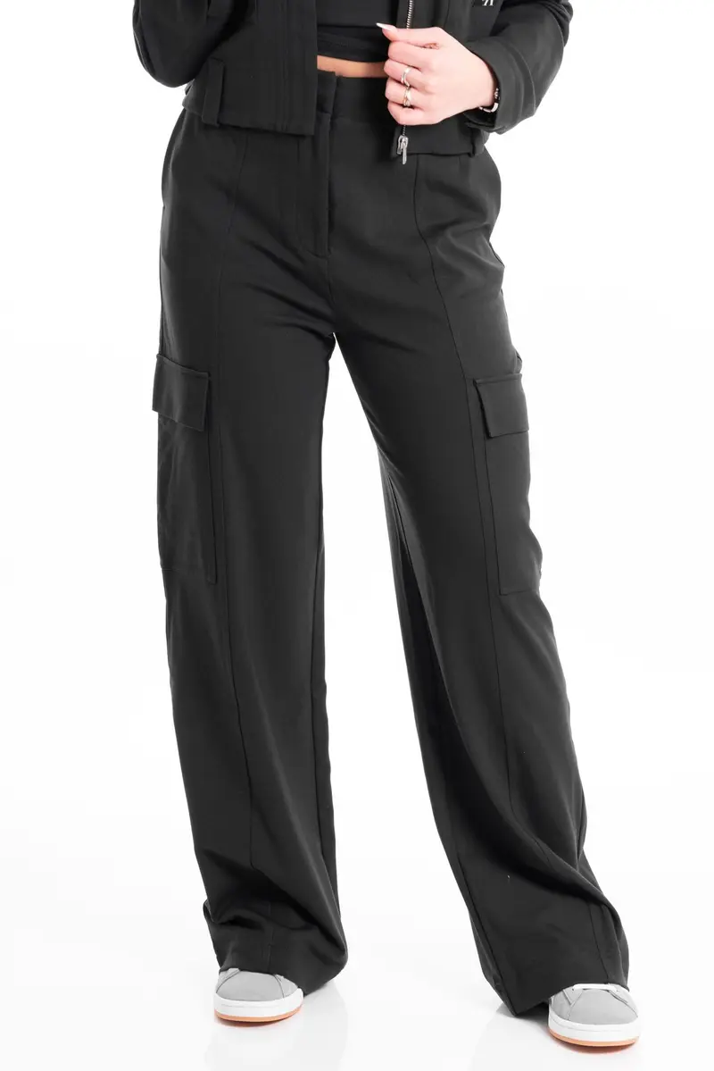 CALVIN KLEIN JEANS W PANTALONI HIGH RISE MILANO UTILITY J222605 BEH