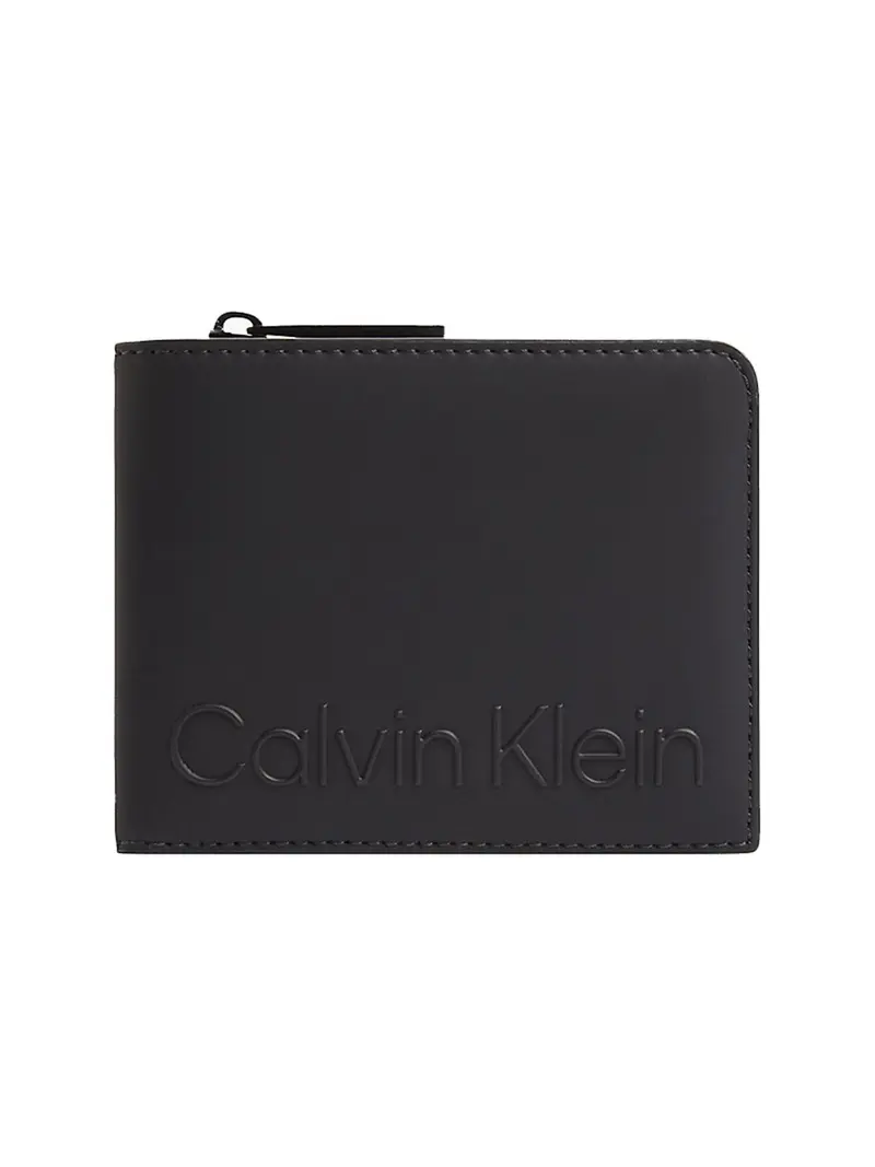 CALVIN KLEIN M PORTAFOGLI RUBBERIZED BIFOLD HALF Z/A K509600 BAX