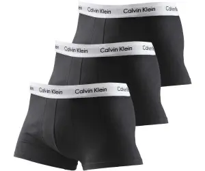 CALVIN KLEIN M SLIP 3P LOW RISE TRUNK U2664G 001