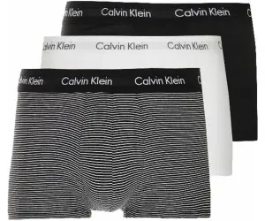 CALVIN KLEIN M SLIP 3P LOW RISE TRUNK U2664G IOT