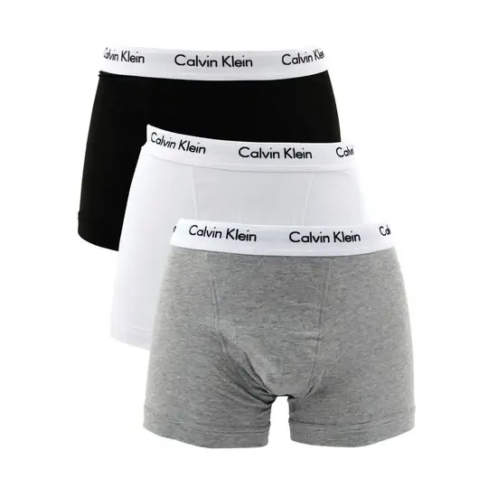 CALVIN KLEIN M SLIP 3P TRUNK U2662G 998
