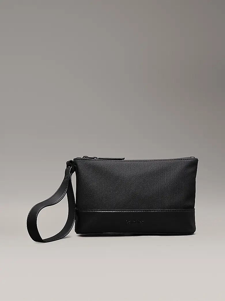 CALVIN KLEIN POCHETTE TECH SENSUAL CON LOGO UOMO K512524 BEH