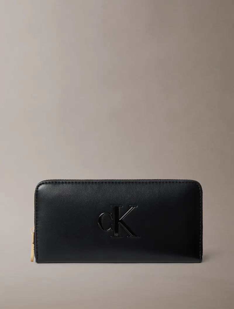 CALVIN KLEIN PORTAFOGLIO CERNIERA LUNGA DONNA LV04F1077G UB1