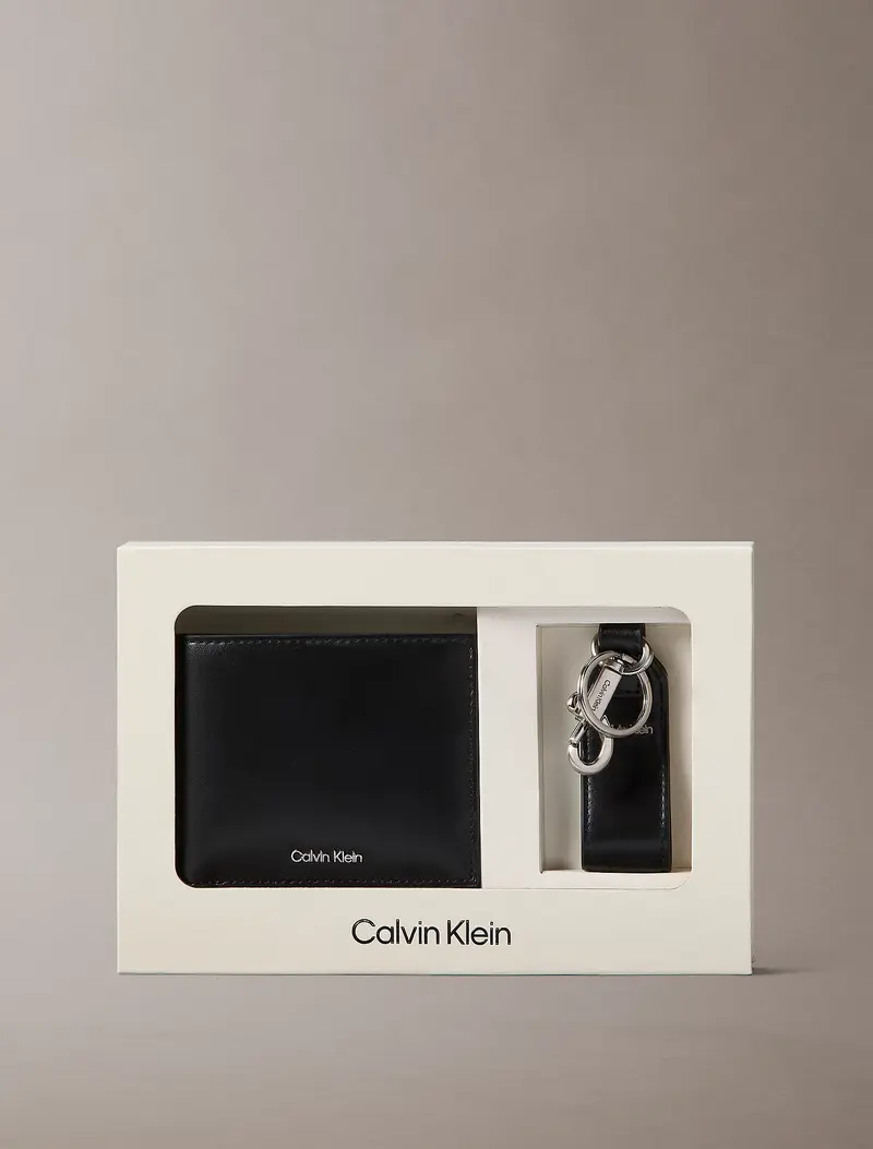 CALVIN KLEIN SET UOMO PORTAFOGLIO E PORTACHIAVI LV04D1367G UB1