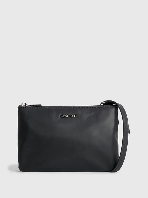 CALVIN KLEIN W BORSA MUST EW DBL COMPARTMENT XBODY K608409 BAX